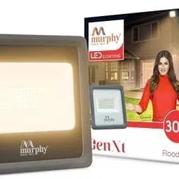 Aluminium Genxt LED 30W LED Flood Light, IP65 Rated Outdoor Light Pack Of 1 (Warm White, Flood Light Outdoor Lamp-image-78