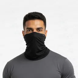 kingsway Black Bike Face Mask for Men & Women-picture-24