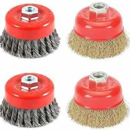 kshivi Wheel Cup Brush for Angle Grinder to Remove Rust, Paint (Pack of 4) Wheel Brush-picture-26