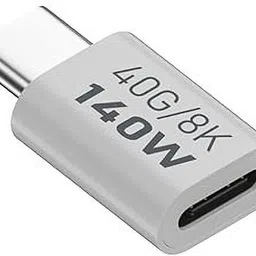 Tobo White 140W USB C Adapter 40Gbps USB Type C Male to Female Data Connector TD-1331CC Phone Converter-picture-29