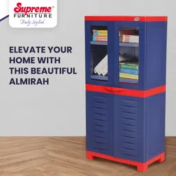 supreme furniture Plastic Close Book Shelf image 5