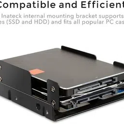 varient Ssd/Hdd bracket 2.5 inch Solid Steel SSD/HDD Mounting Bracket/Kit 2.5 inch SSD DRIVE image 4