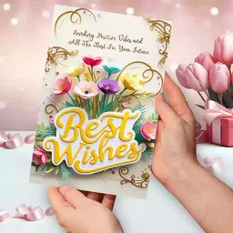 Thoughtful Best Wishes Greeting Card For Every Special Occasions Greeting Card-image-64