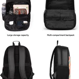 zouk 16.9 L Laptop Backpack WavBeach Statement Backpack image 4