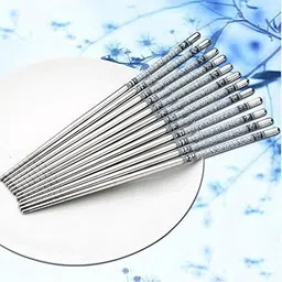 arraystyle Eating, Training, Decorative, Cooking, Chewing Stainless Steel Chinese, Japanese, Korean, Vietnamese Chopstick-picture-13