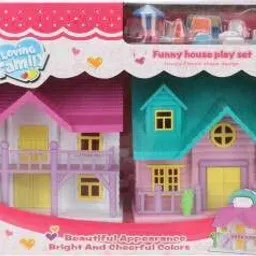 snm97 Dream Funny House Play Set Doll House Set for Boys and Girls_01-picture-23