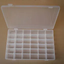 radha 30-Days 36-Grid Adjustable Pills/Cosmetic/Make Up/Medicine Organizer/Box x1.272 Pill Box-picture-17