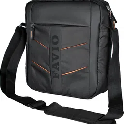 favio Black, Orange Men Sling Bag - Extra Large Black Men Sling Bag - Regular Size-picture-23