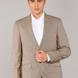 colorplus Men Solid Single Breasted Casual Blazer-picture-13