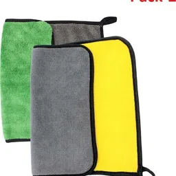 welltech Cleaning Towels pack 2 Wet and Dry Microfiber Cleaning Cloth image 2