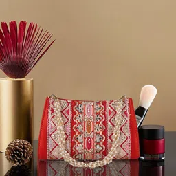 planx Women Red Potli image 1
