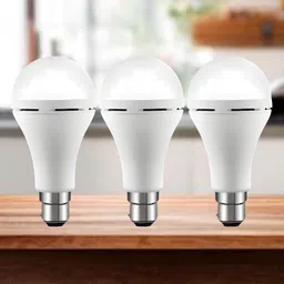 clairbell Emergency 15W Inverter LED Bulb with 1200mAh Rechargeable Battery Pack of 3 F276 4 hrs Bulb Emergency Light-picture-10