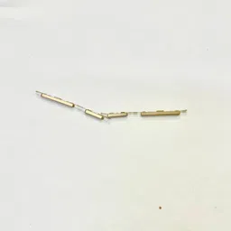 AceKing Vivo Y55L : Gold Compatible Outer Power Volume Buttons External Side Keys Power ON/OFF Button image 1