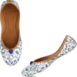 tryfeet Stylish Printed Colorful Juti Jutis For Women image 5