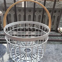 tulsisutra TS_fruit_basket_01 Iron Fruit & Vegetable Basket image 3