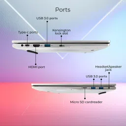 acer Aspire 3 A325-45 Intel Celeron N4500 Thin & Light Laptop (8GB, 512GB SSD, Windows 11 Home, 15.6 inch Full HD LED Backlit Display, Pure Silver, 1.5 KG) image 4