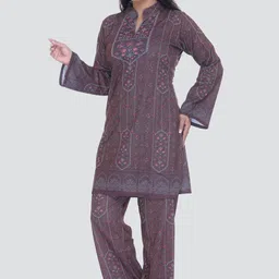 woolvalley Top Palazzos Co-ords Set image 3