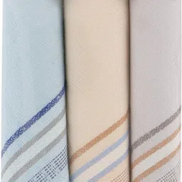 CROSSLINE LIGHT COLOR MENS COTTON ["Multicolor"] Handkerchief-picture-14