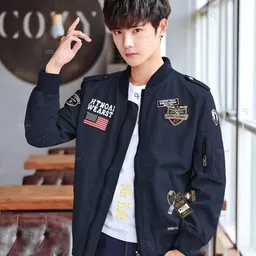 azmani Men Printed Casual Jacket image 2