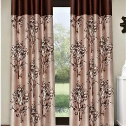 adimanav 152.4 cm (5 ft) Window Polyester Semi Transparent Curtain Single Curtain-picture-13