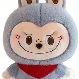 vvs toys Labubu Doll with Scarf Anime Plush Cute Soft Stuffed Figure - 35 cm image 2