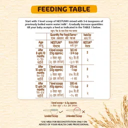 nestle nestum Baby Cereal - Rice Vegetables (From 8 - 24 months) - BIB Pack Cereal image 5