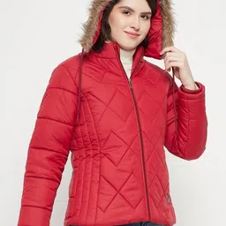 vero amore Women Solid Casual Jacket image 3