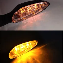 pious Front, Rear, Side LED Indicator Light for TVS Universal For Bike image 2