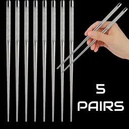 jantrex Cooking, Decorative, Eating, Training Stainless Steel Chinese, Japanese, Korean, Vietnamese Chopstick-picture-15