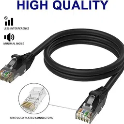 Civon LAN Cable 40 m 40 Meter Cat 5e Heavy Duty Outdoor Internet Network LAN Cable Waterproof Router Speed upto 1000 Mbps image 3