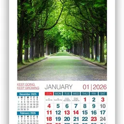 pixel Office Date | Hindi Tithi 2026 Wall Calendar image 1