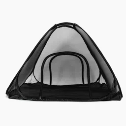 sasdan Verticle Zip Mosquito Net - L,B,H (6.10 x 6.10 x 4.6 ft) with High-Quality Zip Polyester Washable Adults Mosquito Net-picture-10