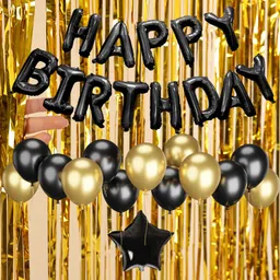 party junction Solid Happy Birthday Decoration Kit Balloon-picture-14