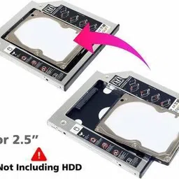 OraSaifu 2nd HDD Caddy 9.5mm SATA 3.0 2.5'' HD Hard Disk Drive Enclosure SSD Case Box For Laptop CD-ROM DVD-ROM Optical Bay 4.5 inch External HDD Adapter image 2