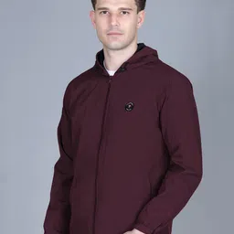 promount Men Solid Casual Jacket image 3
