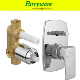 parryware Euclid concealed Diverter Body with Concealed Upper Part set of 2 pic 418 Faucet Set image 3