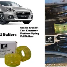 zacker for Dzire (New), Rear Coil Spring Buffers, Car Suspension Kit image 1