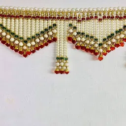 evento trading co Vintage Traditional Multi Zula Pearl Handmade Door Hanging/Toran for Door, Toran image 2