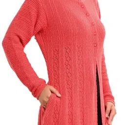 stutakriti WOOL Solid Coat For Women image 3