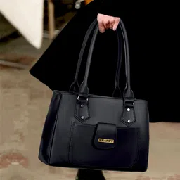 snappy Women Black Shoulder Bag-picture-21