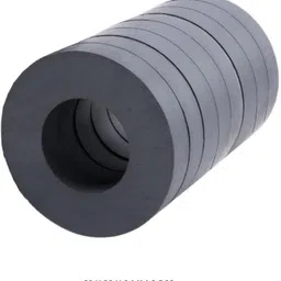 bm retail 8 Piece Black Ring Magnets Set (60 X 32 X 8 MM)Use As Kitchen Organiser Magnet, Multipurpose Office Magnets Pack of 1-picture-19