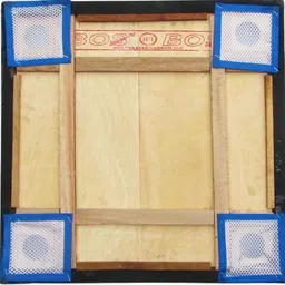 hoc Small carrom with Ludo and snake 4 cm Carrom Board image 2