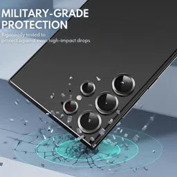 ankSONline Back Camera Lens Ring Guard Protector for Samsung Galaxy S24 Ultra 5G, Ultra-Thin Anti-Scratch 9H Surface Hardness image 2