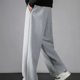 dockstreet Men Striped Grey Track Pants-picture-20
