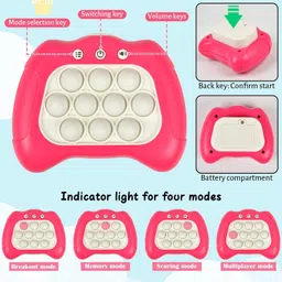 countrylink Pop It Push Bubble Fidget Toy for Kids – Light-Up Sensory Stress Relief Game image 3