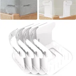 wengonvila Bed Sheet Gripper Clips | Sheet Corner Straps|Non-Slip Design Plastic Cloth Clips image 2