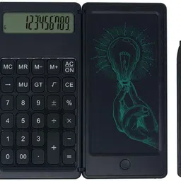 jitaharay 2-in-1 Calculator with 6-Inch LCD Writing Pad CALCULATOR WITH NOTEPAD Basic Calculator-picture-10