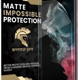 ArmourPro Edge To Edge Screen Guard for Samsung Galaxy S22 Ultra 5G, Samsung S22 Ultra 5G, Samsung Galaxy S22 Ultra, Nano Fiber Unbreakable Membrane Guard-picture-20