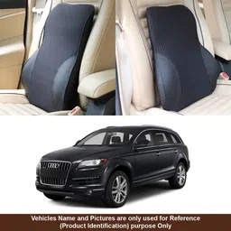 oshotto Black Fabric Car Pillow Cushion for Audi image 1