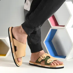 doctor health super soft Newly Launch Stylish | Cushioned | Comfortable | Breathable | Adjustable Strap Men Slippers image 2